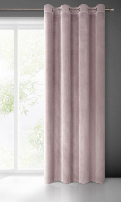 Zasłona gotowa SAMANTA 140x250 cm kolor pudrowy Zasłona gotowa SAMANTA 140x250 cm kolor pudrowy