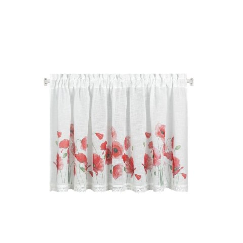 Firanka gotowa na taśmie MARI 150x60 cm kolor biały
