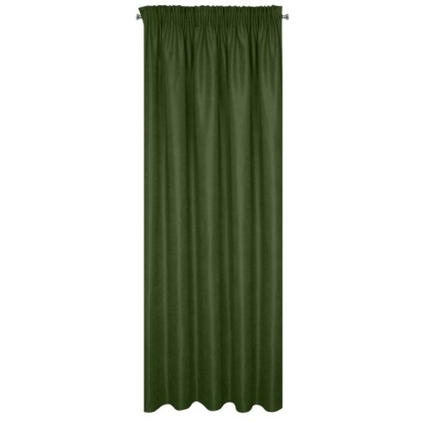 Zasłona gotowa na taśmie ADA 140x270 cm kolor zielony