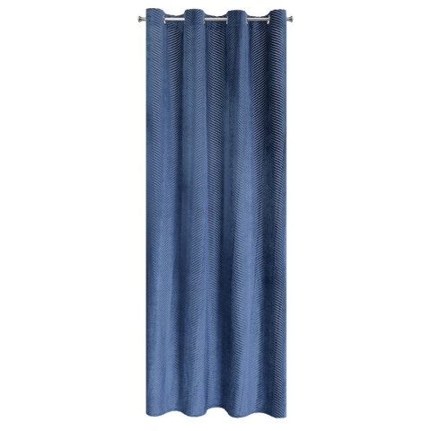 Zasłona gotowa LUSSI 140x250 cm kolor granatowy