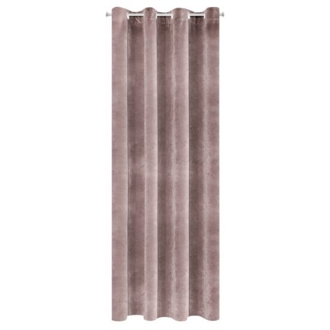 Zasłona gotowa VILLA 140x250 cm kolor pudrowy