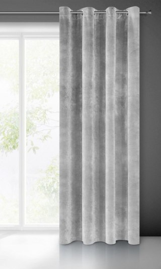 Zasłona gotowa VILLA 140x250 cm kolor stalowy