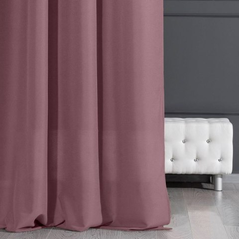 Zasłona z jednobarwnej, gładkiej tkaniny ADORE 140x250 cm kolor ciemnoróżowy Zasłona z jednobarwnej, gładkiej tkaniny ADORE 140x250 cm kolor ciemnoróżowy