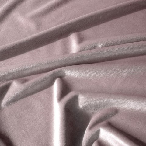 Zasłona gotowa na taśmie ROSA 140x270 cm kolor pudrowy
