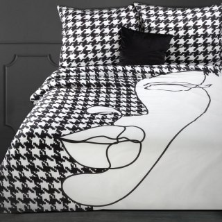 Komplet pościeli satynowej PREMIUM 220x200 cm kolor biały