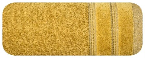 Ręcznik frotte GLORY 70x140 cm kolor musztardowy Ręcznik frotte GLORY 70x140 cm kolor musztardowy