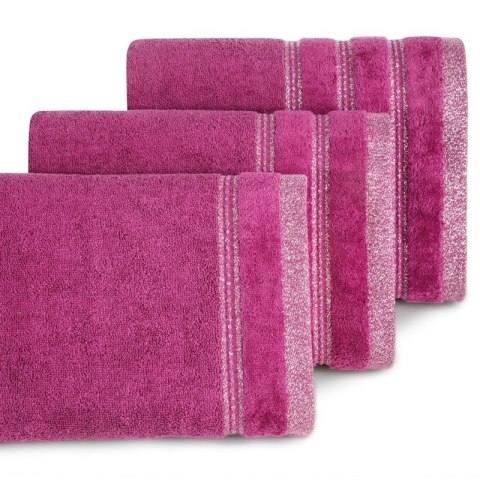 Ręcznik frotte GLORY 70x140 cm kolor amarantowy Ręcznik frotte GLORY 70x140 cm kolor amarantowy