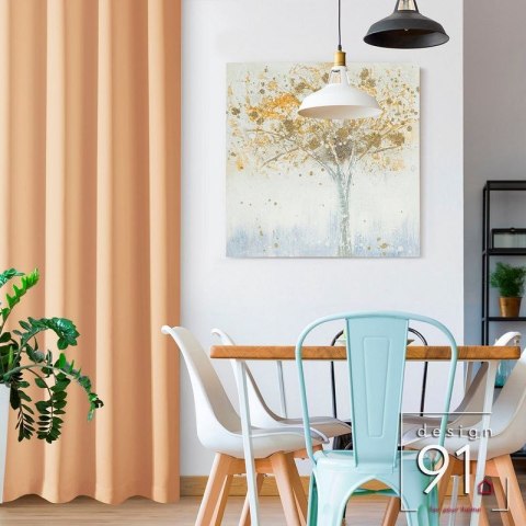 Zasłona z jednobarwnej, gładkiej tkaniny ADORE 140x250 cm kolor beżowy Zasłona z jednobarwnej, gładkiej tkaniny ADORE 140x250 cm kolor beżowy