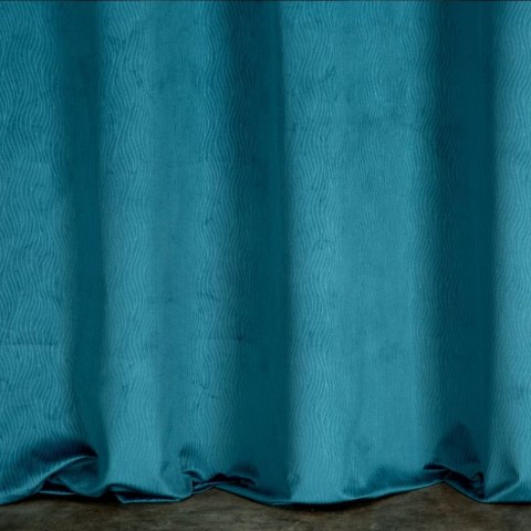 Zasłona gotowa LILI 140x250 cm kolor niebieski