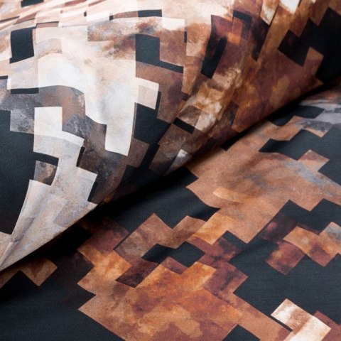 Komplet pościeli ZOJA 220x200 cm kolor brązowy Komplet pościeli ZOJA 220x200 cm kolor brązowy