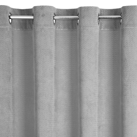 Zasłona gotowa ELIZA 140x250 cm kolor srebrny