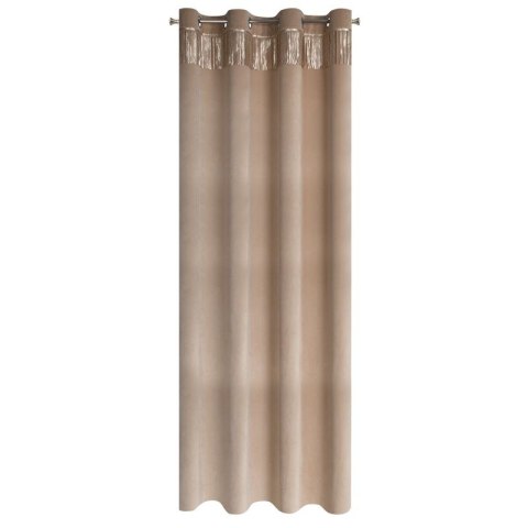 Zasłona gotowa JASPER 140x250 cm kolor beżowy