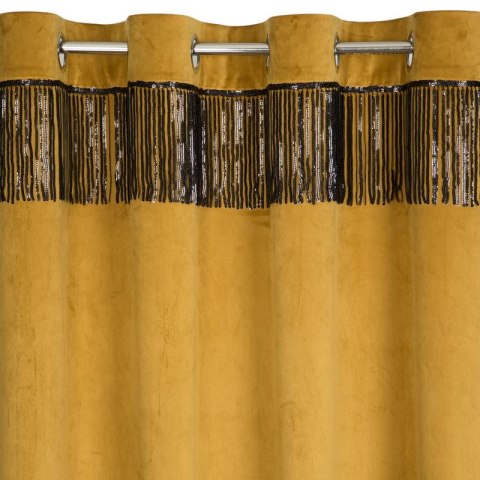 Zasłona gotowa JASPER 140x250 cm kolor stalowy