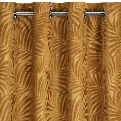 Zasłona gotowa LIVIA 140x250 cm kolor złocisty