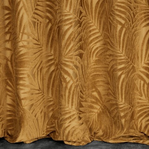 Zasłona gotowa LIVIA 140x250 cm kolor złocisty