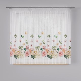 ATENA Firanka z ołowianką WOAL PREMIUM, wysokość 157cm, kolor 001 D00049/WOP/001/000157/1