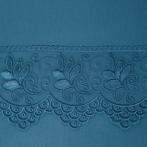 Komplet pościeli bawełnianej LANA 160x200 cm kolor granatowy