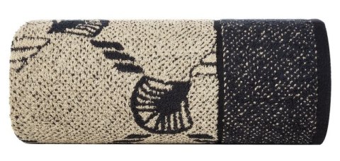 Ręcznik bawełniany DORIAN 70x140 cm kolor czarny Ręcznik bawełniany DORIAN 70x140 cm kolor czarny