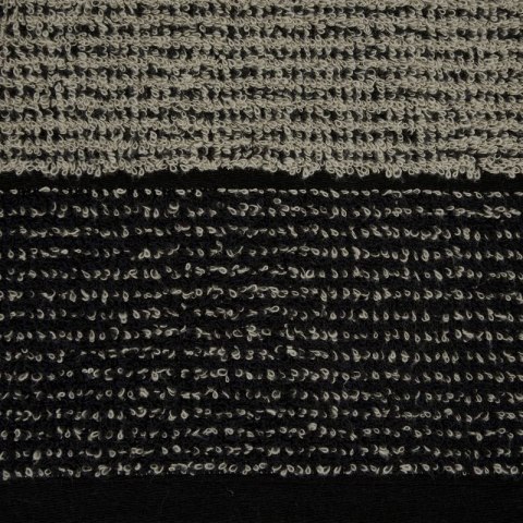 Ręcznik bawełniany LEON 50x90 cm kolor czarny Ręcznik bawełniany LEON 50x90 cm kolor czarny