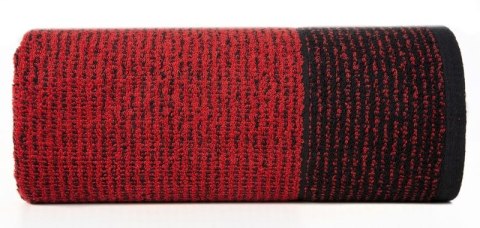 Ręcznik bawełniany LEON 70x140 cm kolor czarny Ręcznik bawełniany LEON 70x140 cm kolor czarny