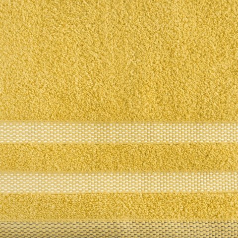 Ręcznik frotte RIKI 30x50 cm kolor musztardowy