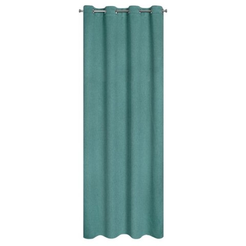 Zasłona gotowa AMARO 140x250 cm kolor turkusowy