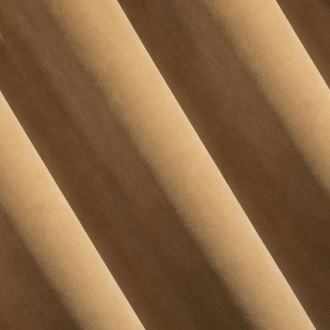 Zasłona gotowa na taśmie KRISTI 140x270 cm kolor złoty Zasłona gotowa na taśmie KRISTI 140x270 cm kolor złoty