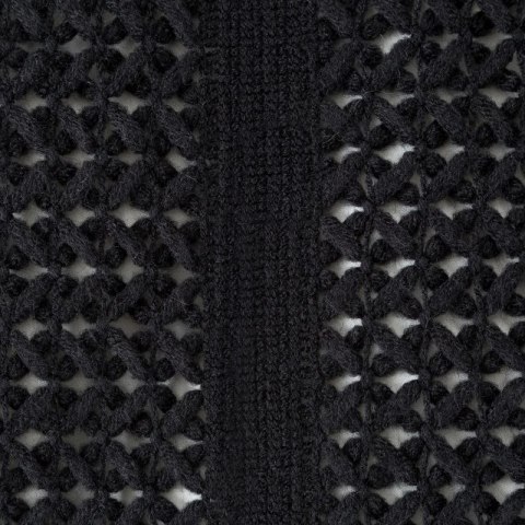 Koc akrylowy AKRYL 130x170 cm kolor czarny Koc akrylowy AKRYL 130x170 cm kolor czarny