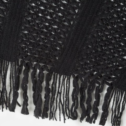 Koc akrylowy AKRYL 130x170 cm kolor czarny Koc akrylowy AKRYL 130x170 cm kolor czarny