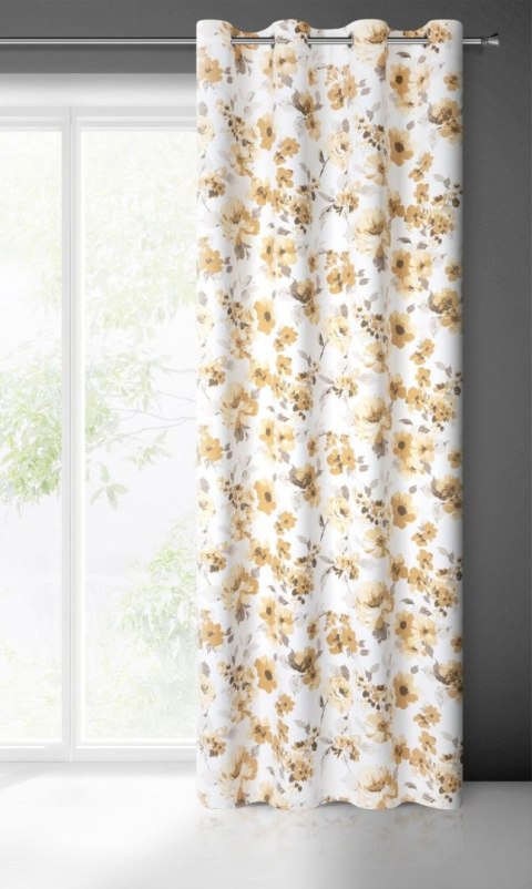 Zasłona gotowa CAREN 140x250 cm kolor biały