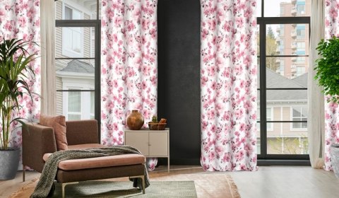 Zasłona gotowa CAREN 140x250 cm kolor biały