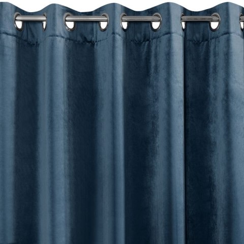 Zasłona gotowa VILLA 140x250 cm kolor granatowy