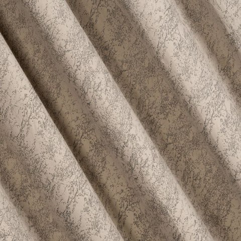 Zasłona gotowa na taśmie RIVA 140x270 cm kolor ciemnobeżowy