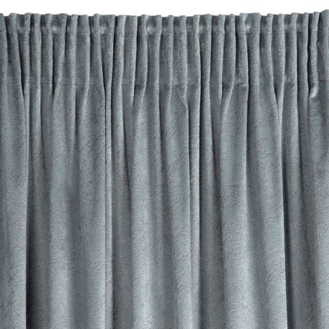 Zasłona gotowa na taśmie RIVA 140x270 cm kolor grafitowy