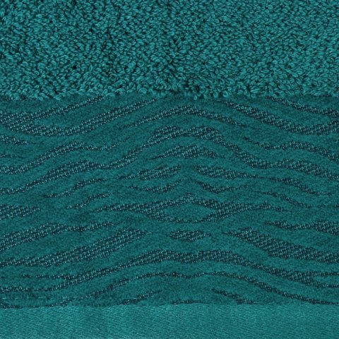 Ręcznik bawełniany DAFNE 70x140 cm kolor turkusowy Ręcznik bawełniany DAFNE 70x140 cm kolor turkusowy