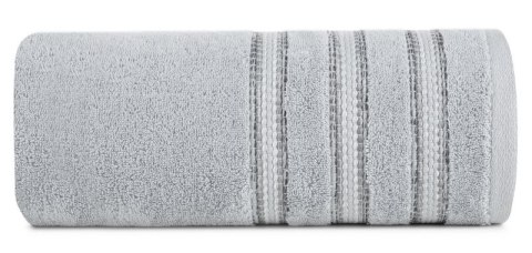 Ręcznik bawełniany SELENA 70x140 cm kolor srebrny Ręcznik bawełniany SELENA 70x140 cm kolor srebrny
