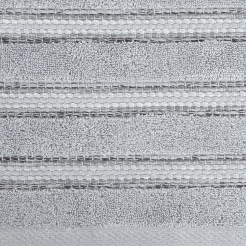 Ręcznik bawełniany SELENA 70x140 cm kolor srebrny Ręcznik bawełniany SELENA 70x140 cm kolor srebrny