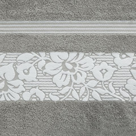Ręcznik frotte SYLWIA 70x140 cm kolor stalowy Ręcznik frotte SYLWIA 70x140 cm kolor stalowy