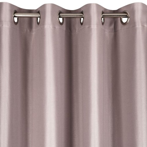 Zasłona gotowa AGGIE 140x250 cm kolor pudrowy