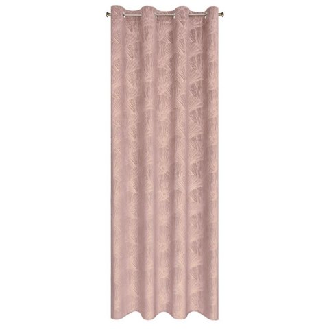 Zasłona gotowa GOJA 140x250 cm kolor pudrowy