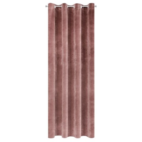 Zasłona gotowa VILLA 140x250 cm kolor różowy