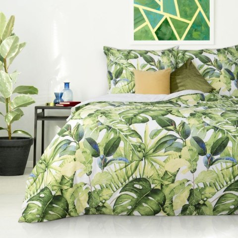 Komplet pościeli w pudełku MONSTERA 220x200 cm kolor wielokolorowy Komplet pościeli w pudełku MONSTERA 220x200 cm kolor wielokolorowy