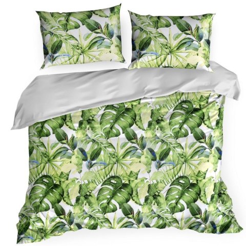Komplet pościeli w pudełku MONSTERA 220x200 cm kolor wielokolorowy Komplet pościeli w pudełku MONSTERA 220x200 cm kolor wielokolorowy