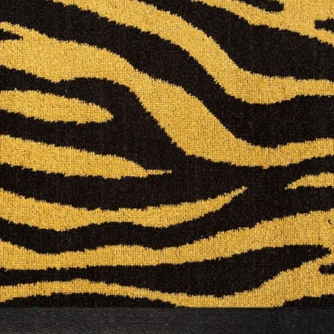 Ręcznik bawełniany ZEBRA 50x90 cm kolor czarny Ręcznik bawełniany ZEBRA 50x90 cm kolor czarny