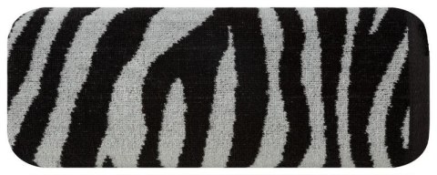 Ręcznik bawełniany ZEBRA 70x140 cm kolor czarny Ręcznik bawełniany ZEBRA 70x140 cm kolor czarny