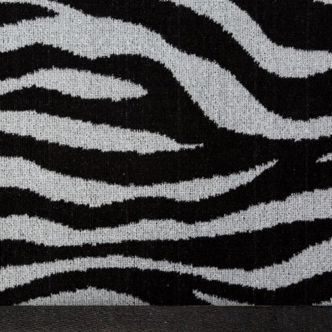 Ręcznik bawełniany ZEBRA 70x140 cm kolor czarny Ręcznik bawełniany ZEBRA 70x140 cm kolor czarny