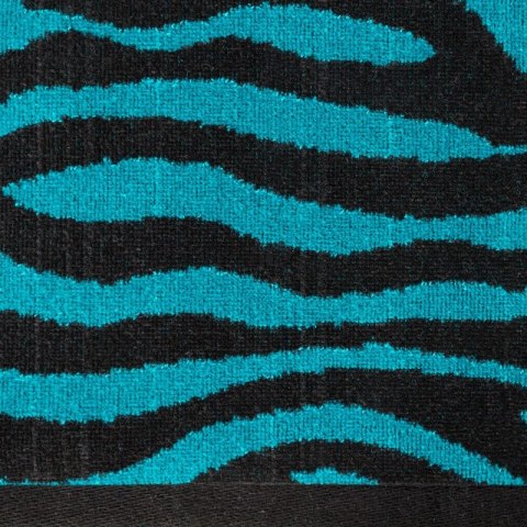 Ręcznik bawełniany ZEBRA 70x140 cm kolor czarny Ręcznik bawełniany ZEBRA 70x140 cm kolor czarny