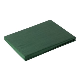 Prześcieradło satynowe NOVA 220x210 cm kolor butelkowy zielony