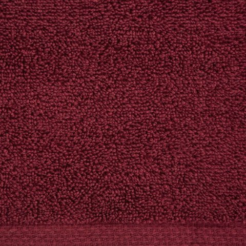 Ręcznik frotte GŁADKI1 50x100 cm kolor bordowy Ręcznik frotte GŁADKI1 50x100 cm kolor bordowy