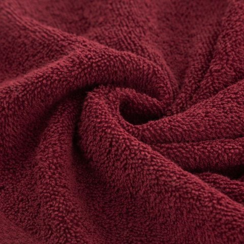 Ręcznik frotte GŁADKI1 50x100 cm kolor bordowy Ręcznik frotte GŁADKI1 50x100 cm kolor bordowy